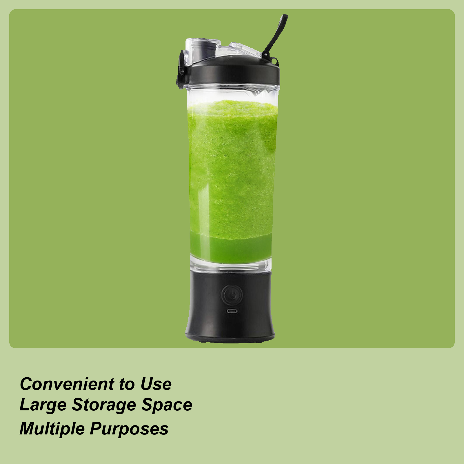 Meal Prep Smoothies - 스무디 쉐이크 믹서 용 휴대용 블렌더