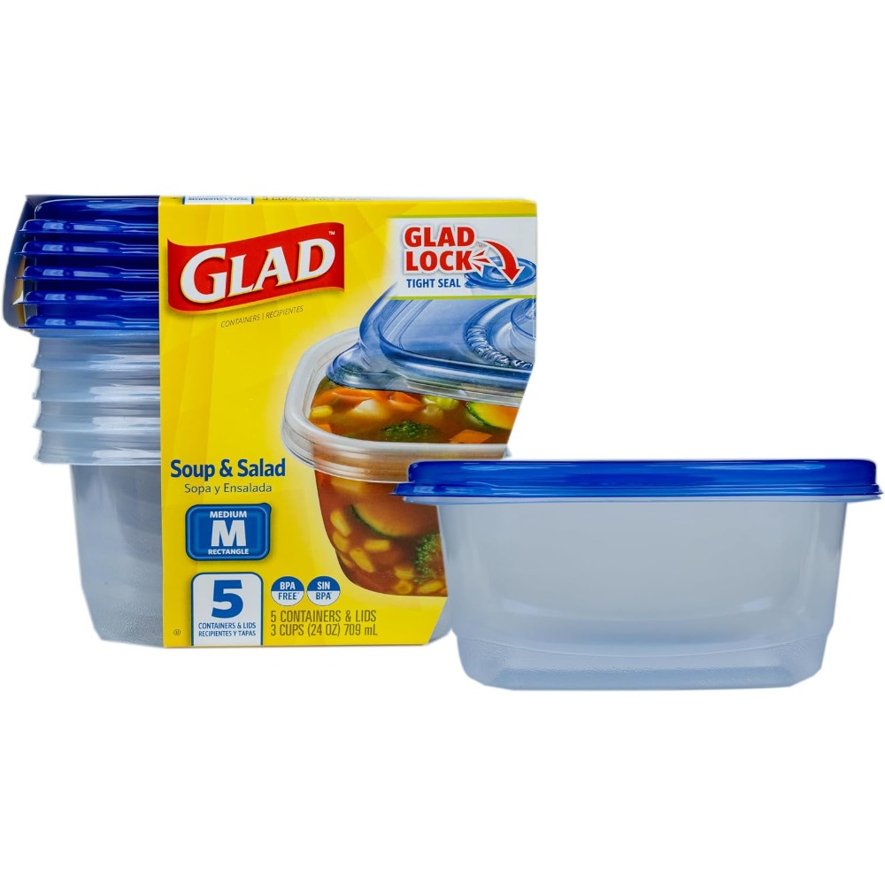 밀폐형 24온스 식품 보관 용기 5개 세트, BPA 프 - Meal Prep Pasta 리뷰 및 가격