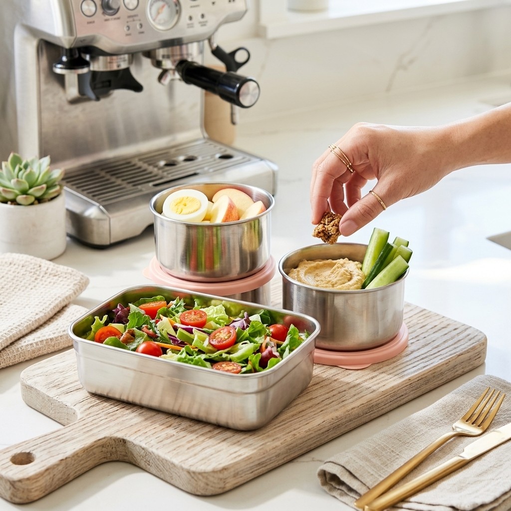 전자레인지 사용 가능 304 스테인리스 도시락 세트 벤 - Meal Preparation 리뷰 및 가격