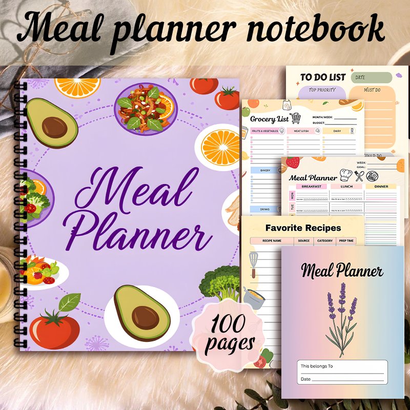 식사 플래너, 식사 준비 플래너, 주간 식사 플래너 노 - Meal Prep Diet 리뷰 및 가격