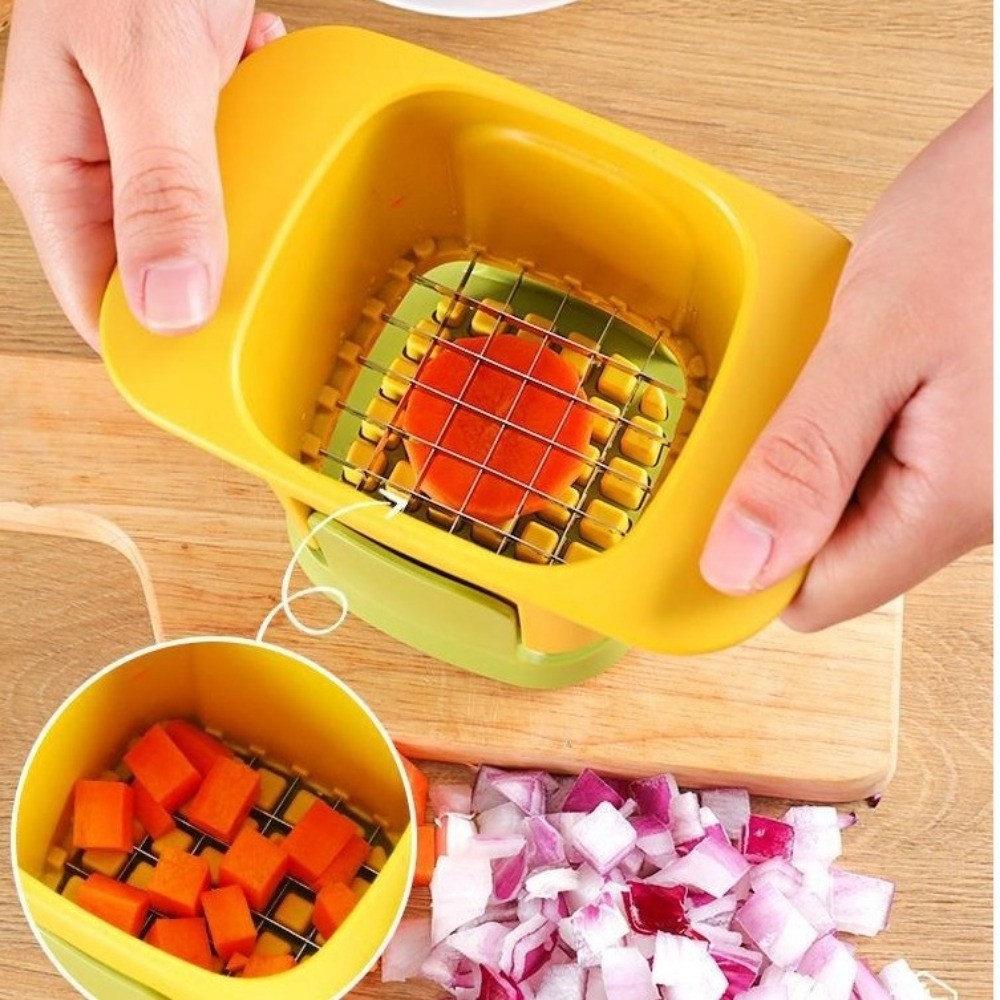 다기능 야채 다지기 수동 압력식 양파 슬라이서 2-in - Meal Prep With Potatoes 리뷰 및 가격