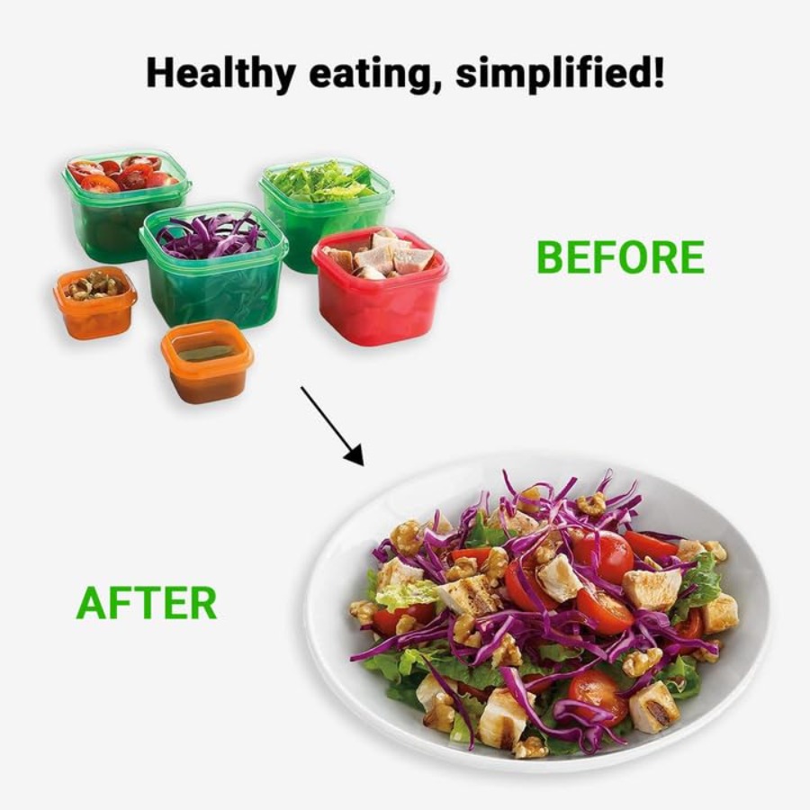 비치바디 21일 픽스 7종 키트: 색상별 용량 조절 용 - Meal Prep For Weight Loss 리뷰 및 가격