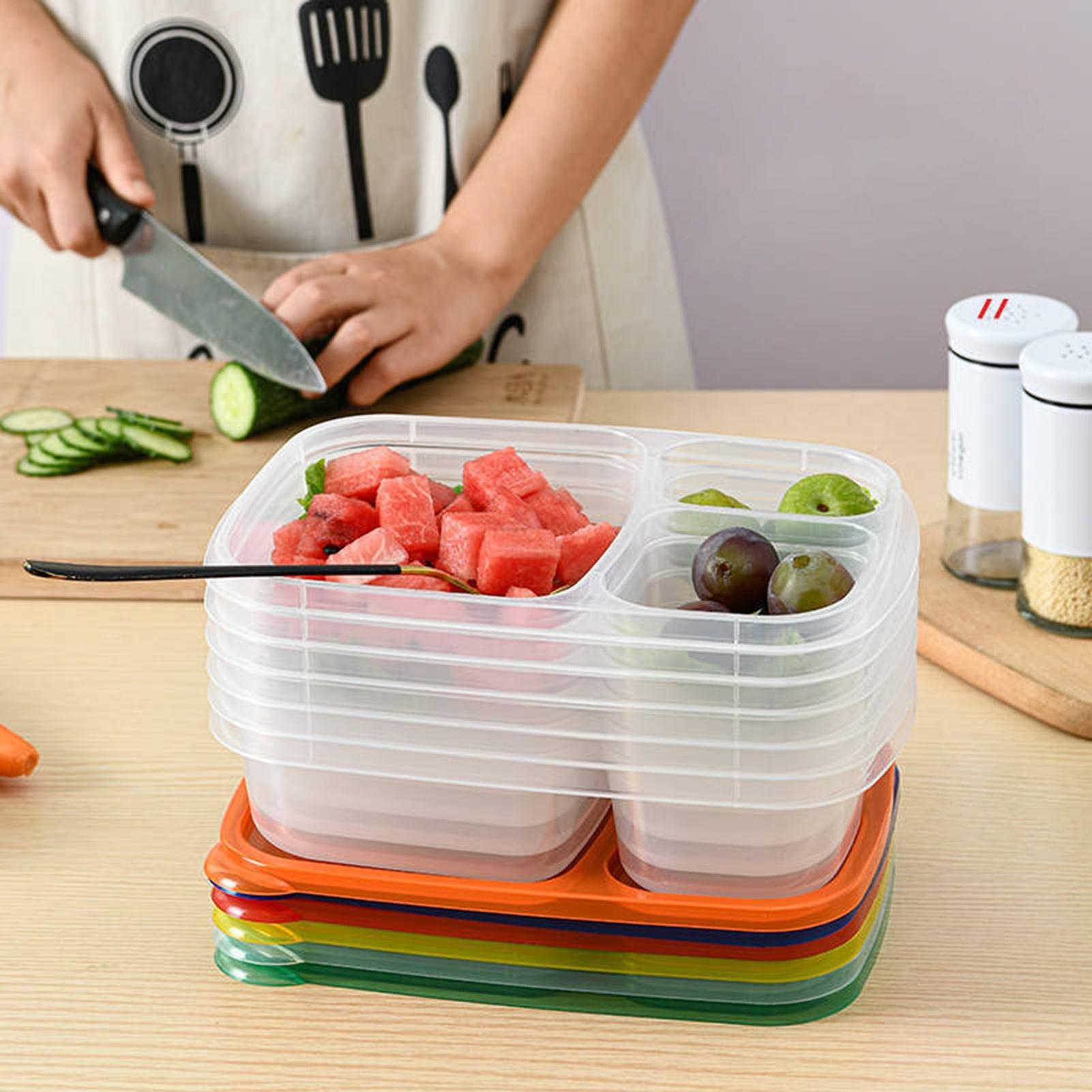 식사 준비용 용기 3칸 식사통 학교 음식 용기 가정 사 - Meal Prep Restaurant 리뷰 및 가격